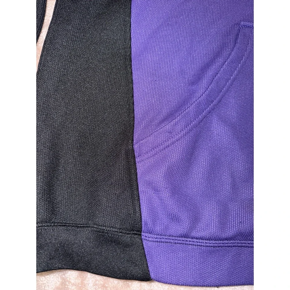 Sacramento Kings Mens L Black NBA Basketball Zip Up Hoodie - Flaws See Pics